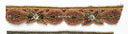 Floral Sequin Beaded Trim 1 Inch