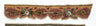 Floral Sequin Beaded Trim 1 Inch