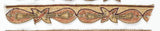 Floral Sequin Beaded Trim 1 Inch