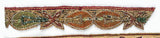 Floral Sequin Beaded Trim 1 Inch