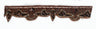 Beaded Indian Trim Brown 1.5 Inch