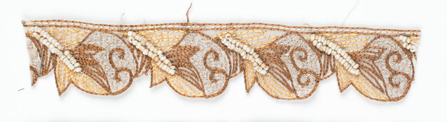 Embroidered Beaded Indian Trim