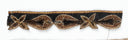 Floral Sequin Beaded Trim 1 Inch