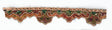 Handcrafted Indian Trim with Sequins Multi-Color 1"