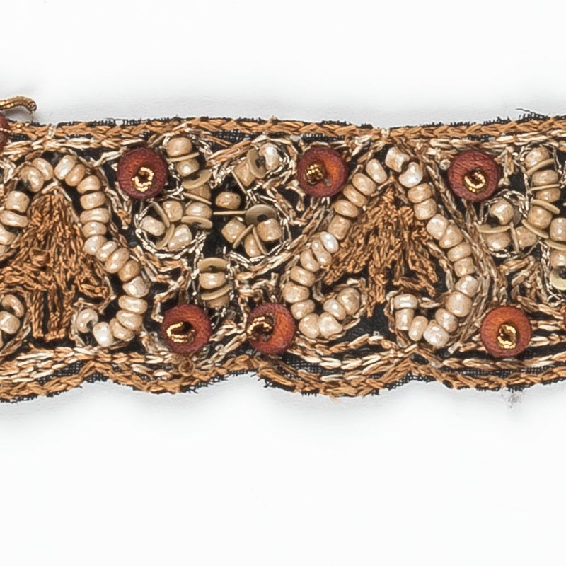 Beaded Heart Trim 1 Inch