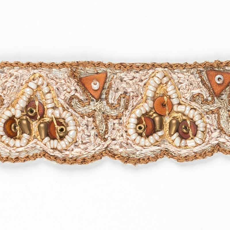 Handcrafted Indian Trim Fleur-de-Lis Spade