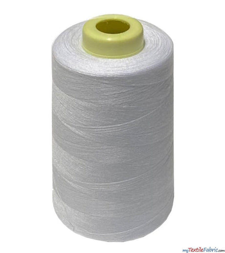 All Purpose Polyester Thread - 100% Spun Polyester Sewing Thread, 6000 Yard Spool, 50+ Colors Available (1 Spool)