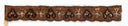 Handcrafted Indian Trim Fleur-de-Lis Spade
