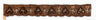 Handcrafted Indian Trim Fleur-de-Lis Spade