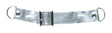 Mini Belt Buckle Connector Silver Vinyl