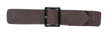 Mini Belt Buckle Suede Brown Accent