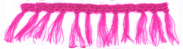 Mohair Fringe Trim 1" Sew-On