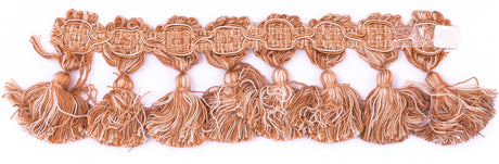 Tassel Fringe Trim White Cream 1 Yard