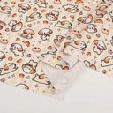Cute Little Rabbit Print Canvas Fabric – DIY Material