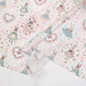Cute Little Rabbit Print Canvas Fabric – DIY Material