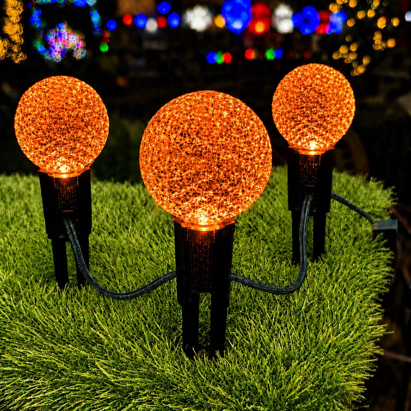 G50 Wonderful LED SMD Bulb (25 bulbs/bag) - Faceted, Orange