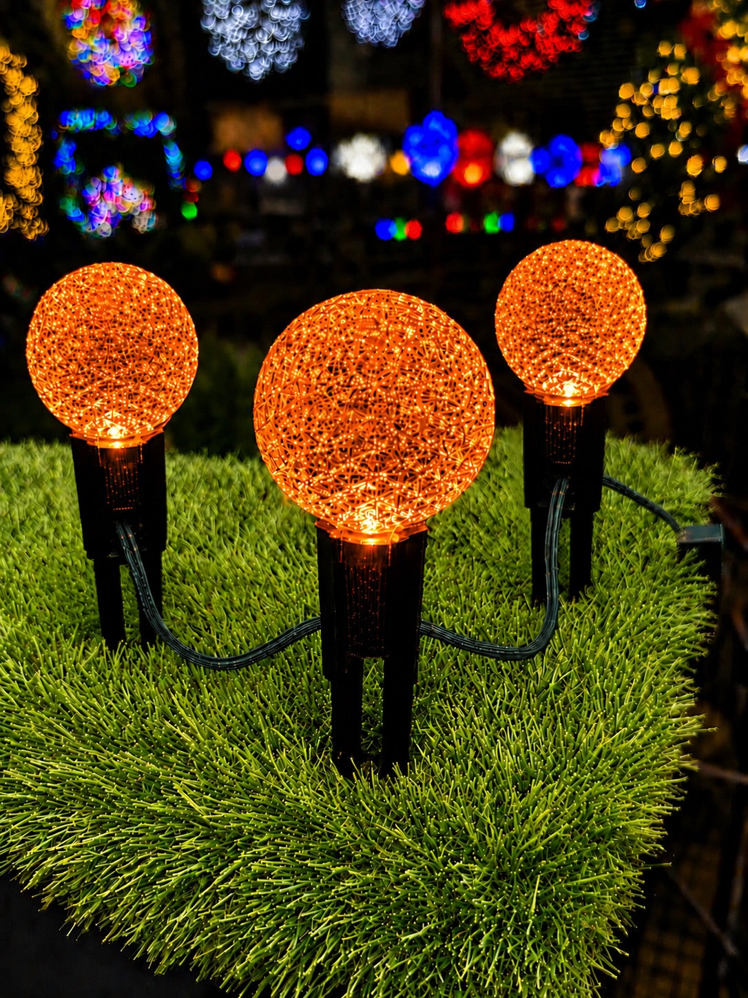 G50 Wonderful LED SMD Bulb (25 bulbs/bag) - Faceted, Orange