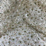 Beaded Sequined Lace Fabric