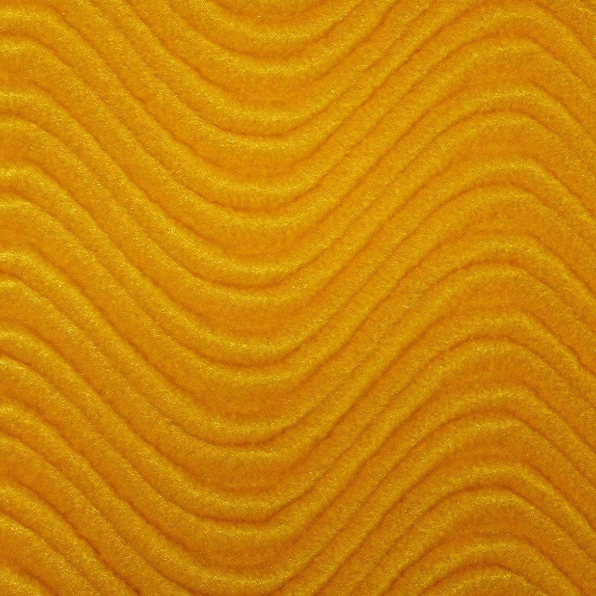 Gold Wave Swirl Flocking Velvet Upholstery Fabric