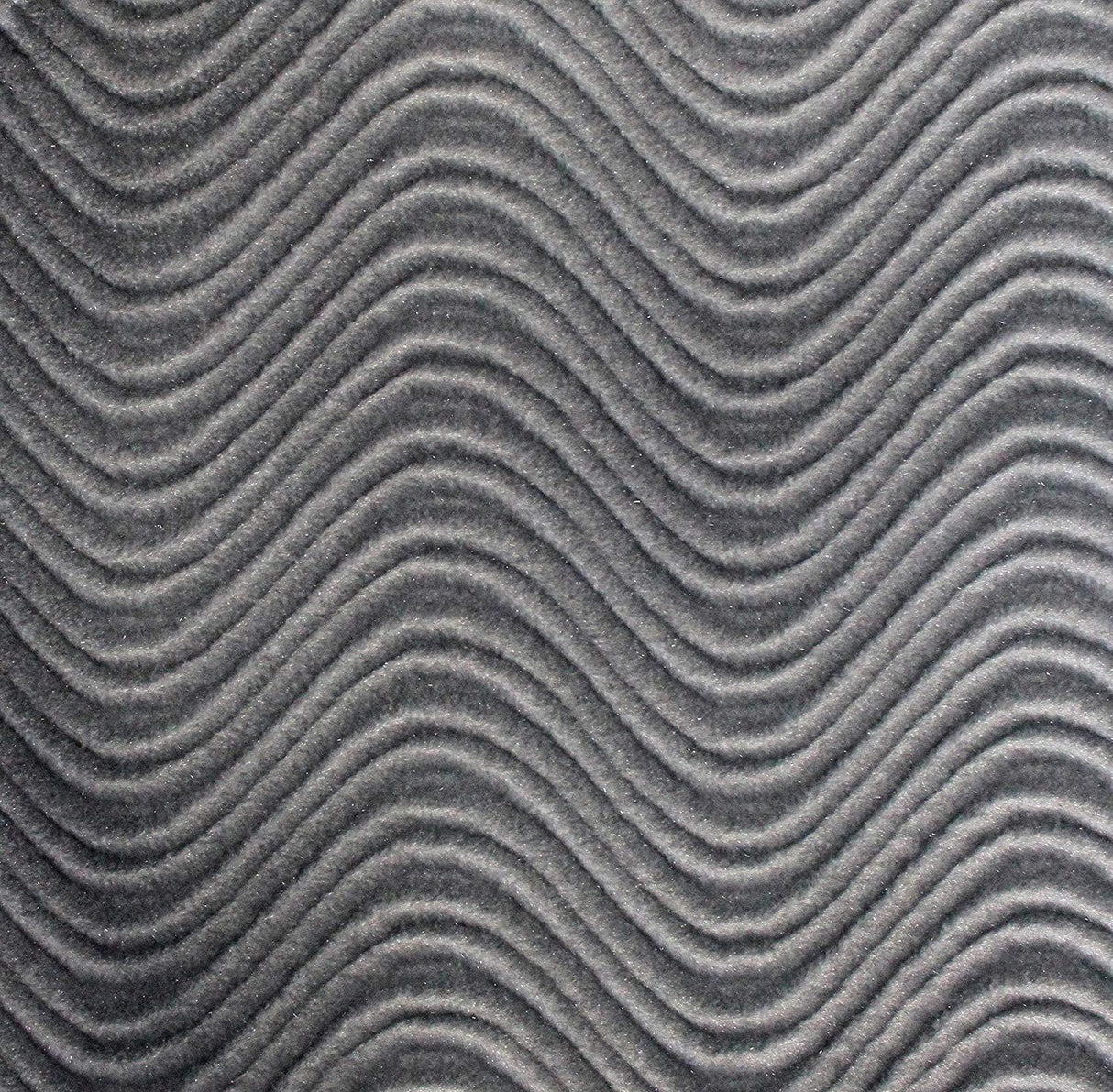 Silver Wave Swirl Flocking Velvet Upholstery Fabric