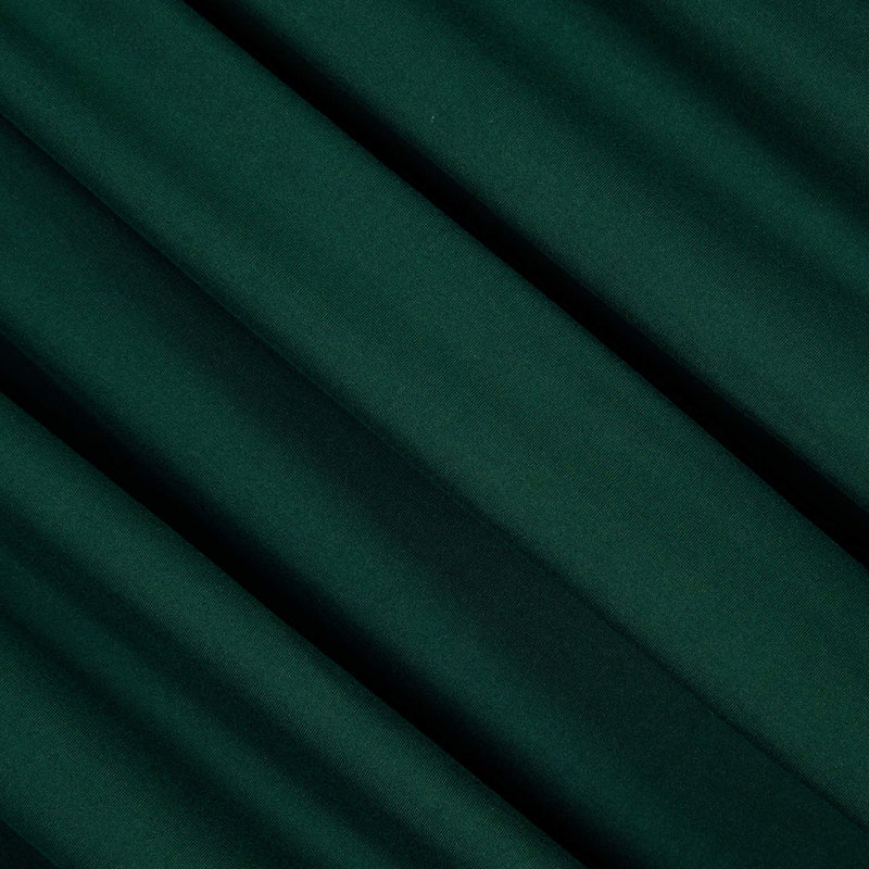 Polyester Spandex Knit Fabric Hunter Green DTY Double Brushed