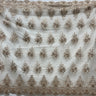 Beaded Lace Fabric on Polyester Net Mesh