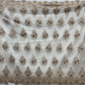 Beaded Lace Fabric on Polyester Net Mesh 50"