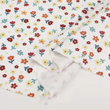Cute Little Rabbit Print Canvas Fabric – DIY Material