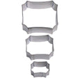Ateco Stainless Plaque Cutters, Set of 3