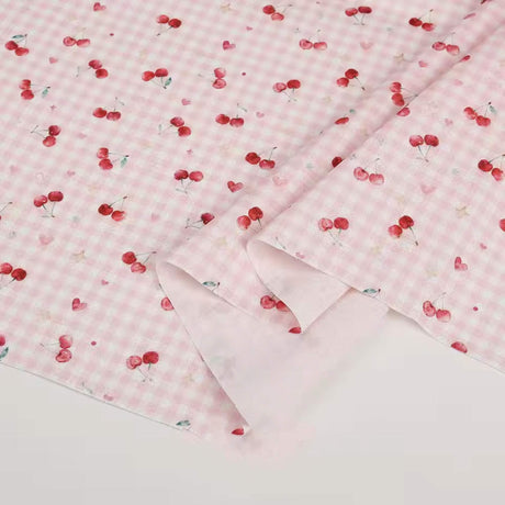 Cute Little Rabbit Print Canvas Fabric – DIY Material