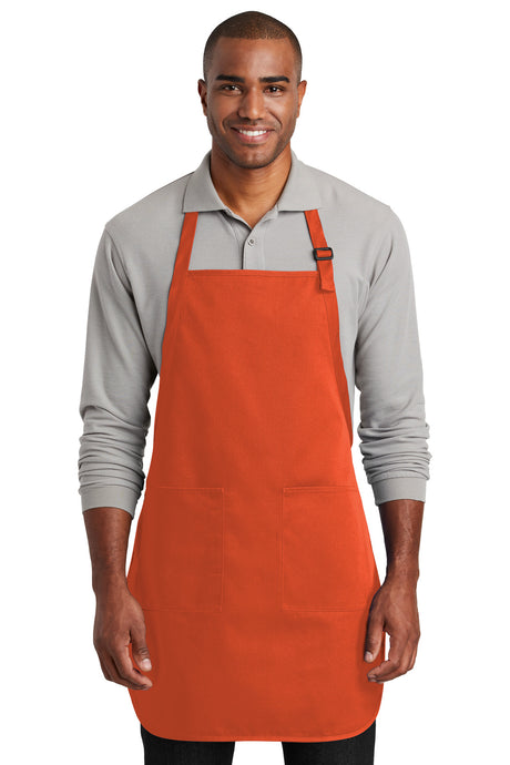 Port Authority ® Full-Length Two-Pocket Bib Apron