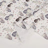 Cute Little Rabbit Print Canvas Fabric – DIY Material