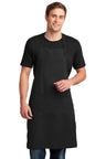 Port Authority® Easy Care Extra Long Bib Apron with Stain Release