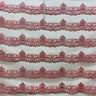 Glitter Mesh Floral Fabric