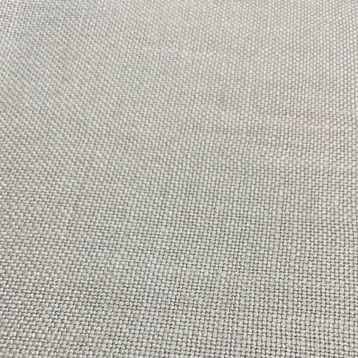 Pure Linen Upholstery Fabric Cement