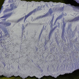 Beaded Bridal Lace Fabric on Satin