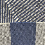 Pure Linen Yarn-Dyed Stripe Indigo