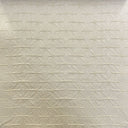Adam Fabric Cotton Blend Fabric - Embossed Geometric Textured Pattern, Natural/Washed, 58" Width (1 Yard)
