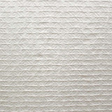 Adam Fabric Cotton Blend Fabric - Embossed Geometric Textured Pattern, Natural/Washed, 58" Width (1 Yard)