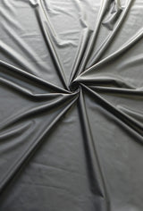 Soft Matte Foil On Stretch Polyester Spandex Knit Fabric - Black, Gold #1, Gold #2, Silver, Gold #4, 58"-60" Width