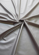 Soft Matte Foil On Stretch Polyester Spandex Knit Fabric - Black, Gold #1, Gold #2, Silver, Gold #4, 58"-60" Width