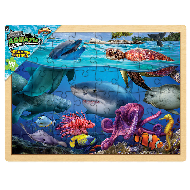Aquatic Puzzle 48pc