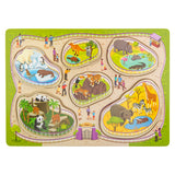 Chunky Zoo Puzzle 6-Piece Build A Zoo