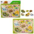 Chunky Zoo Puzzle 6-Piece Build A Zoo