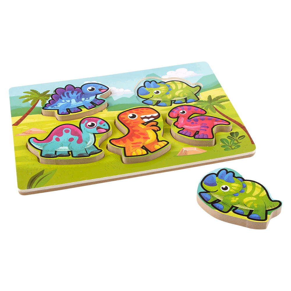 Dinosaur Puzzle Chunky 6pc Ages 3+