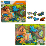 Lizard Puzzle Chunky 6-Piece Kids Puzzle