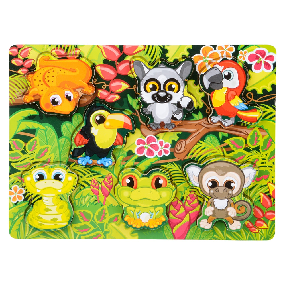 Chunky Rainforest Puzzle 7 Pc