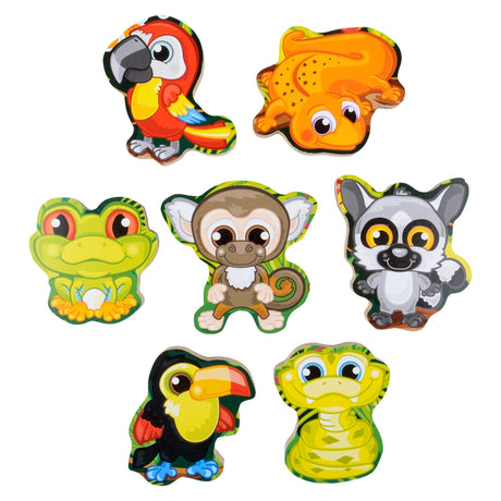 Chunky Rainforest Puzzle 7 Pc