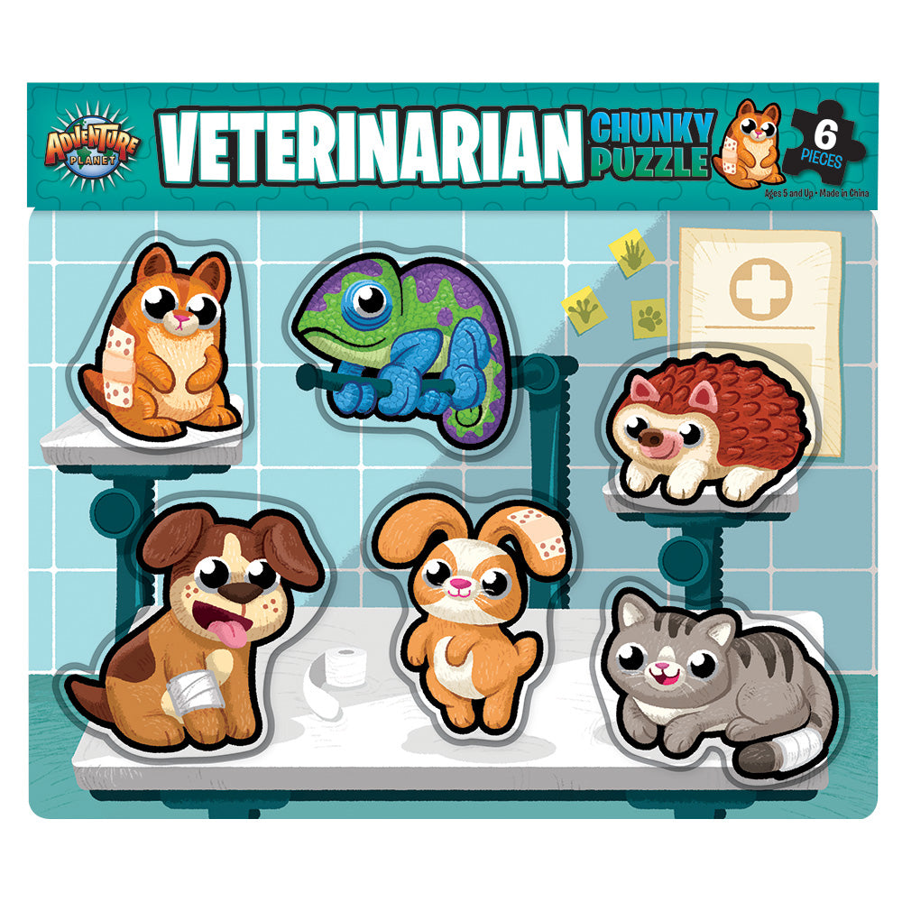Veterinarian Puzzle Chunky 6-Piece