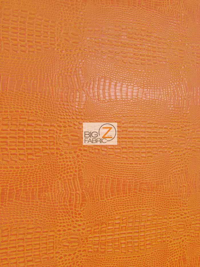 Crocodile Marine Vinyl Fabric by the Yard